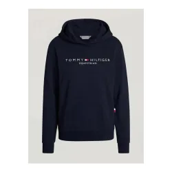Tommy Hilfiger Equestrian Hoodie Anniversary Damen - Desert Sky -  Grösse: L, Farbe: Desert Sky