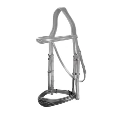 Dy'on Anatomic noseband without flash Jumping - Schwarz -  Farbe: Schwarz, Grösse Pferd: Cob