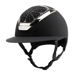 KASK Reithelm Star Lady Chrome Swarovski Riviera Diamond - Black -  Farbe: Black, Grösse Reithelm: 54