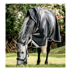 Horseware Weidedecke Amigo 1200D Wug Turnout 50g Black/Titanium Grey & Silver