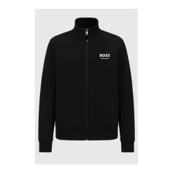 BOSS Equestrian Sweater Training Zip Rome - Black -  Grösse Bekleidung Herren: XXXL