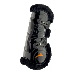 eQuick Gamaschen eAIRSHOCK LEGEND FLUFFY - Schwarz -  Grösse: L, Farbe: Schwarz