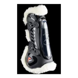 eQuick Gamaschen eSHOCK LEGEND FLUFFY - Schwarz -  Grösse: L, Farbe: Schwarz