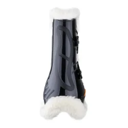 eQuick Gamaschen VIBE FLUFFY - Schwarz -  Farbe: Schwarz, Grösse: S