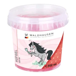 Waldhausen Hufgel mit Glitzer, Erdbeere-Vanille - Rosa/Pink -