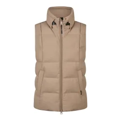 Pikeur Athleisure Weste gesteppt Damen Mocha Cream