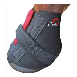 Cavallo Horse & Rider Hufschuhe Bandagen Paar - Schwarz -  Grösse: L