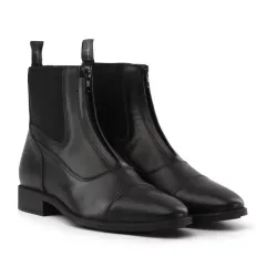 Dy'on Stiefeletten mit Frontreißverschluss - Schwarz -  Farbe: Schwarz, Grösse: 37