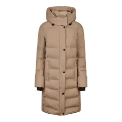 Pikeur Athleisure Wintermantel wasserdicht Damen Mocha Cream
