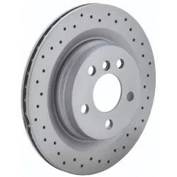 Zimmermann, Bremsscheibe Hinten Gelochten Zimmermann Sport Coat Z für AUDI A3 (8V1, 8VK)  1.8 TFSI quattro 180ps