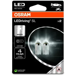 Leds Osram LEDriving SL Cool White 12V 1W 6000K W5W