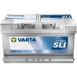 Autobatterie Varta F17 Dynamic SLI 12V 80Ah  740A