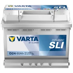 Autobatterie Varta D24 Dynamic SLI 12V 60Ah  540A