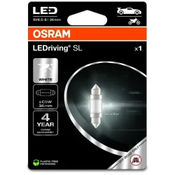 Leds Osram LEDriving SL C5W Cool White 36mm 1W 6000K
