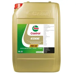 Castrol, Öle, Edge 5W40 M 20L, AUTO & BIKE, 15D3AC
