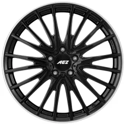 Felgen AEZ Berlin 8.0x19 5x112 ET38 Black/polished Lip
