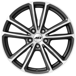 Felgen AEZ Tioga 7.5x18 5x112 ET48 Graphite Matt/polished