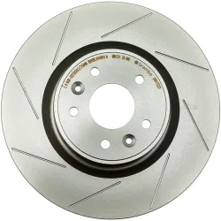 Bremsscheibe Vorne Geschlitzte Brembo Drilled für RENAULT MEGANE III Coupé (DZ0/1_)  2.0 R.S. 265ps
