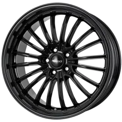 Brock B24GP 9.0x20 5x114.3 ET35 Schwarz Glanz Felgen
