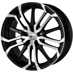 Brock B26 7.5x17 5x105 ET38 Schwarz Matt Voll-Poliert Felgen
