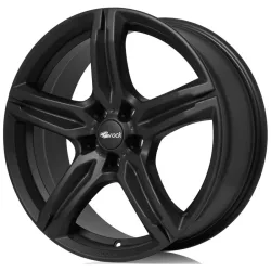 Felgen Brock B29 7.5x17 5x112 ET45 Schwarz Klar Matt