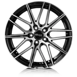 Felgen Brock B34 8.0x18 5x120 ET38 Schwarz Glanz Voll-poliert
