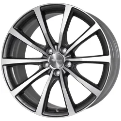 Brock B32 8.5x18 5x114.3 ET45 Himalaya Grey Matt Felgen