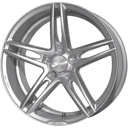 Felgen Brock B33 8.5x18 5x112 ET45 Kristallsilber