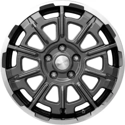 Brock B45 7.5x18 5x160 ET50 Himalaya Grey Voll-Poliert Felgen