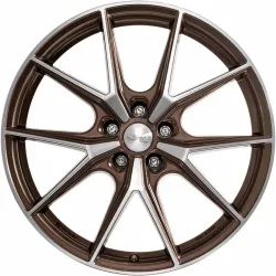 Felgen Brock B40 8.0x19 5x112 ET40 Bronze Copper Voll-poliert