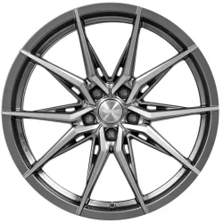 Felgen Brock B42 8.5x20 5x120 ET35 Ferric Grey Poliert