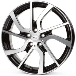 Brock eB1 5.0x19 5x112 ET43 Schwarz Glanz Voll-Poliert Felgen