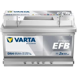 Autobatterie Varta D54 Dynamic  EFB 12V 65Ah  650A