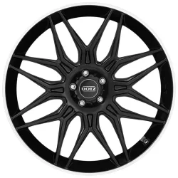 Felgen DOTZ LongBeach 9.0x20 5x112 ET43 Black/polished Lip