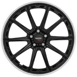 DOTZ Sonoma 8.5x20 5x114.3 ET35 Black matt/polished lip Felgen