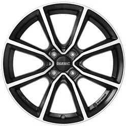 Felgen DEZENT TN 6.5x17 4x108 ET20 Black/polished