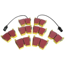 Bremsbeläge Vorne  EBC Yellowstuff für AUDI A3 Sportback (8VA, 8VF)  RS3 quattro 367ps