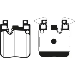 Bremsbeläge Hinten  EBC Yellowstuff für BMW 3 (F30, F80)  340 i 360ps