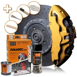 Foliatec Prestige Gold Bremssattellack-Set 125ml