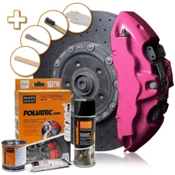 Foliatec Candy Pink Bremssattellack-Set 125ml