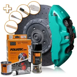 Foliatec Ocean Turquoise Bremssattellack-Set 125ml
