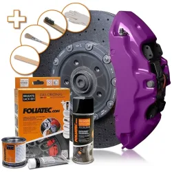 Foliatec Deep Violet Bremssattellack-Set 125ml