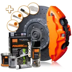 Foliatec Neon Orange Bremssattellack-Set 125ml