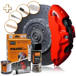 Foliatec Performance Red Bremssattellack-Set 125ml