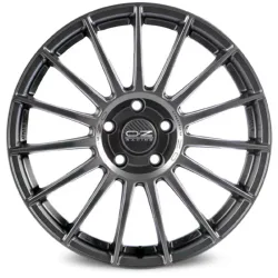 Felgen OZ SUPERTURISMO LM 8.0x18 5x112 ET45 Matt Graphite Silver Lettering