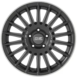 Felgen OZ RALLY DESERT 8.0x18 5x120 ET55 Matt Black Silver Let. Diamond Lip