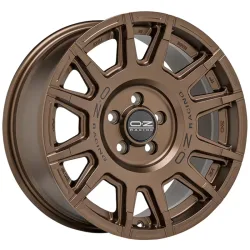 OZ RALLY LEGEND 8.0x17 6x130 ET35 MATT BRONZE + BLACK LETTERING Felgen