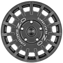 Felgen OZ RALLY RACING VAN 8.0x18 5x120 ET56 Dark Graphite Silver Lettering