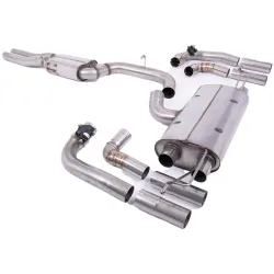 Cat-Back Milltek Resonated 3.15