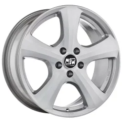 MSW 19 W 6.5x15 5x112 ET45 FULL SILVER Felgen